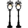 Accessori Lemax Set di 2 lampioni Parisien a pile