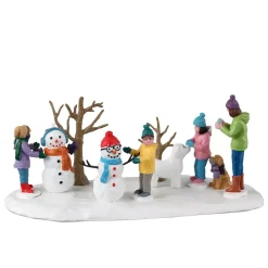 Accessorio Lemax (H7,4 cm) Gli Amici dei Pupazzi di neve
