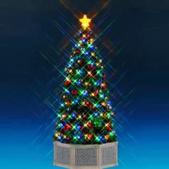 Accessorio Lemax luminoso e musicale (H39 cm) albero di Natale Bluetooth