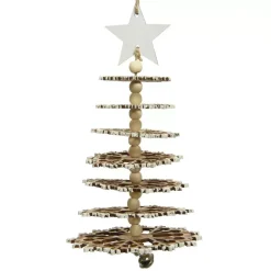 Alberi di Natale in legno Valdo Bianco