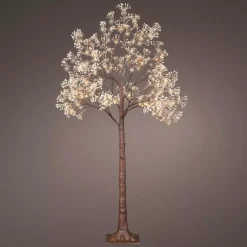 Alberi luminosi 126 LED (H150 cm) Ciliegio in fiore Bianco caldo