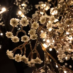 Alberi luminosi 126 LED (H150 cm) Ciliegio in fiore Bianco caldo