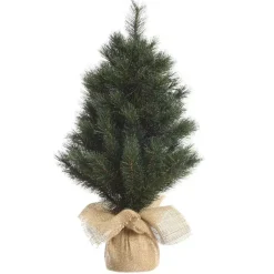 Albero artificiale da tavolo Norway Alt. 45 cm Verde