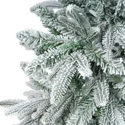 Albero di Natale artificiale (H240 cm) Glockner Verde innevato