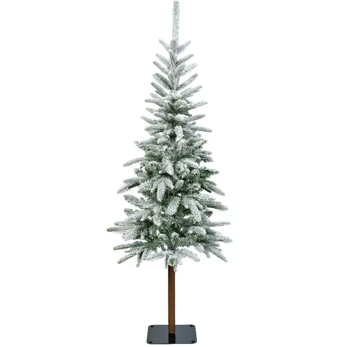 Albero di Natale artificiale (H240 cm) Glockner Verde innevato