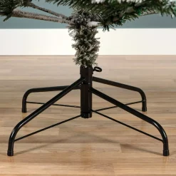 Albero di Natale artificiale King Alt. 210 cm Verde innevato