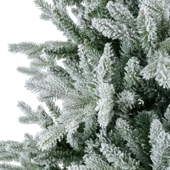 Albero di Natale artificiale Allix Alt. 180 cm Verde innevato