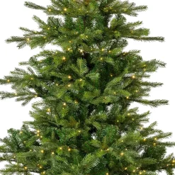 Albero di Natale artificiale luminoso 250 LED H150 cm Glorious Verde abete