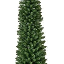 Albero di Natale artificiale Narrow Alt. 240 cm Verde abete