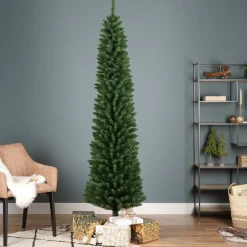 Albero di Natale artificiale H300 cm Narrow Verde abete
