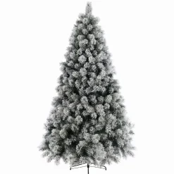 Albero di Natale artificiale Edmonton Alt. 150 cm Verde innevato