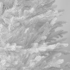 Albero di Natale artificiale H210 cm Quebec Bianco