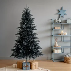 Albero di Natale artificiale (H210 cm) Monaco Nero