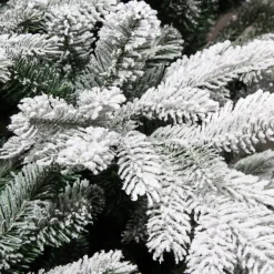 Albero di Natale artificiale Glorious Alt. 240 cm Verde innevato