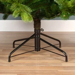 Albero di Natale artificiale Caucasia Nordmann Alt. 150 cm Verde abete