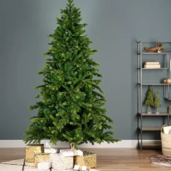 Albero di Natale artificiale Caucasia Nordmann Alt. 300 cm Verde abete
