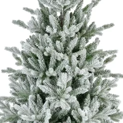 Albero di Natale artificiale Allix Alt. 210 cm Verde innevato