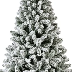 Albero di Natale artificiale King Alt. 240 cm Verde innevato
