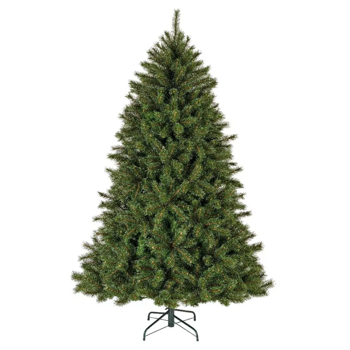 Albero di Natale artificiale (H300 cm) Stockholm Verde con finitura perlata