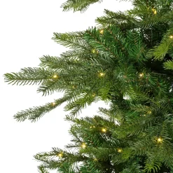 Albero di Natale artificiale luminoso 400 LED H180 cm Glorious Verde abete