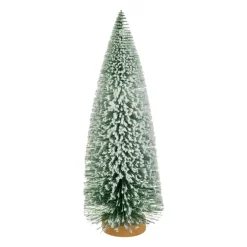 Albero di Natale artificiale da tavolo (H25 cm) Foresta innevata Verde