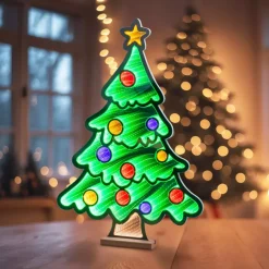 Albero di Natale luminoso 393 LED (H63 cm) Infinity Multicolore