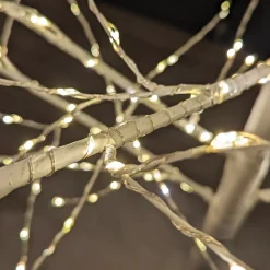 Albero luminoso 600 LED (Alt 180 cm) Betulla Lucidum Bianco caldo