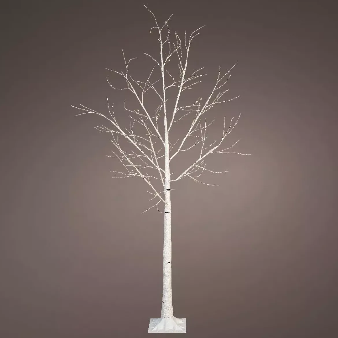 Albero luminoso 600 LED (Alt 180 cm) Betulla Lucidum Bianco caldo