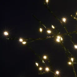 Albero luminoso 360 LED (H180 cm) Betulla invernale Bianco caldo