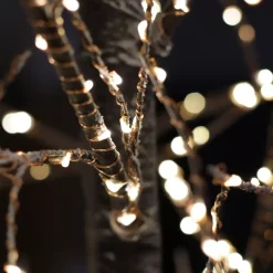 Albero luminoso 750 LED (H220 cm) Betulla Bianco caldo