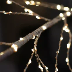 Albero luminoso 750 LED (H220 cm) Betulla Bianco caldo