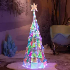 Albero luminoso 120 Micro LED (H110 cm) Ice Bianco freddo