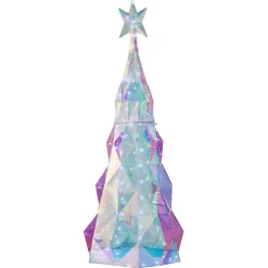 Albero luminoso 120 Micro LED (H110 cm) Ice Bianco freddo
