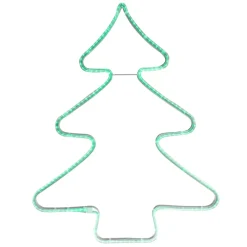 Albero luminoso Verde 192 LED