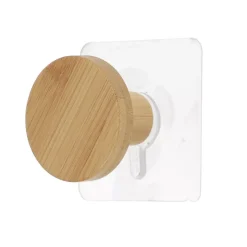 Appendiabiti adesivo (D4,5 cm) Easy Chic Naturale