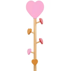 Appendiabiti bambino in legno (H135 cm) Amore Rosa
