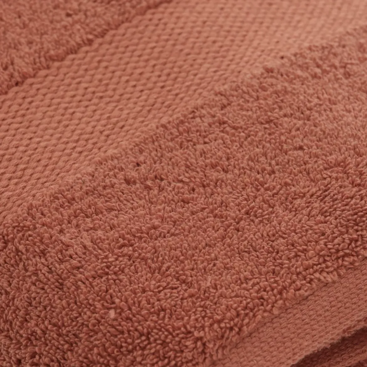 Asciugamano da bagno cotone (90 x 150 cm) Timeless Terracotta