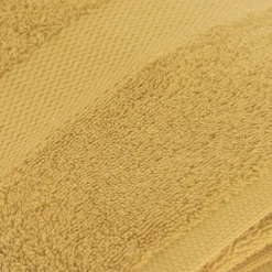 Asciugamano da bagno cotone (90 x 150 cm) Timeless Giallo senape