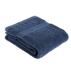 Asciugamano da bagno cotone (50 x 90 cm) Timeless Blu marino