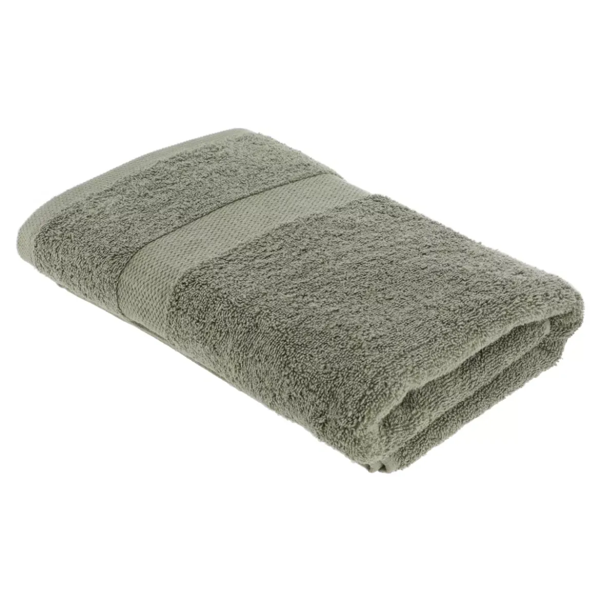 Asciugamano da bagno cotone (70 x 130 cm) Timeless Verde Cachi