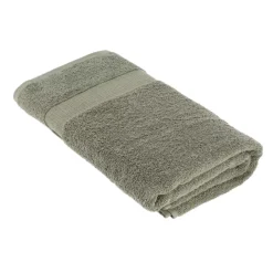 Asciugamano da bagno cotone (90 x 150 cm) Timeless Verde Cachi