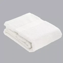 Asciugamano da bagno cotone (50 x 90 cm) Timeless Bianco