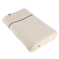 Asciugamano da bagno nido d'ape (90 x 150 cm) Japandi Beige