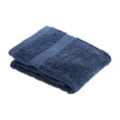 Asciugamano in cotone (30 x 50 cm) Timeless Blu navy