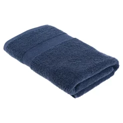 Asciugamano in cotone (70 x 130 cm) Timeless Blu navy