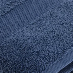 Asciugamano in cotone (90 x 150 cm) Timeless Blu navy