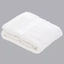Asciugamano in cotone (30 x 50 cm) Timeless Bianco