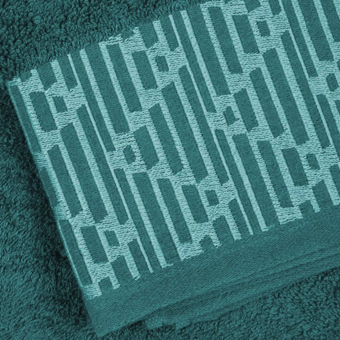 Asciugamano in cotone (70 x 140 cm) Tuli Blu petrolio