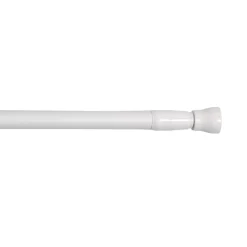 Asta autobloccante estensibile (L135 - L250 / D22 mm) a Pressione Bianco satinato