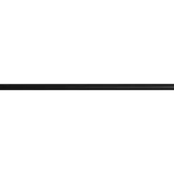 Asta per tenda estensibile in metallo (L120 - 210 cm / D17 - 20 mm) Jim Nero opaco